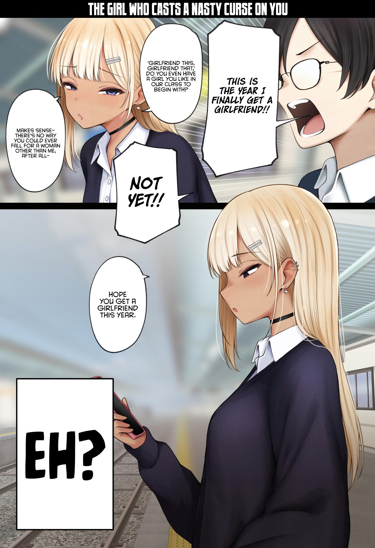 Hentai Manga Comic-The story of how my bedroom became my gyaru childhood friend's fuck-room: onsen ryokan book-Read-93